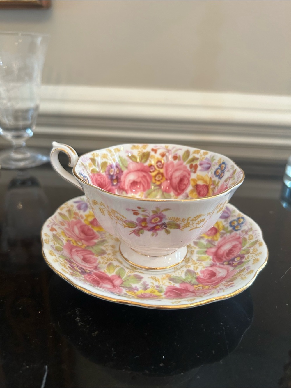 Royal Albert Serena china tea cup and saucer